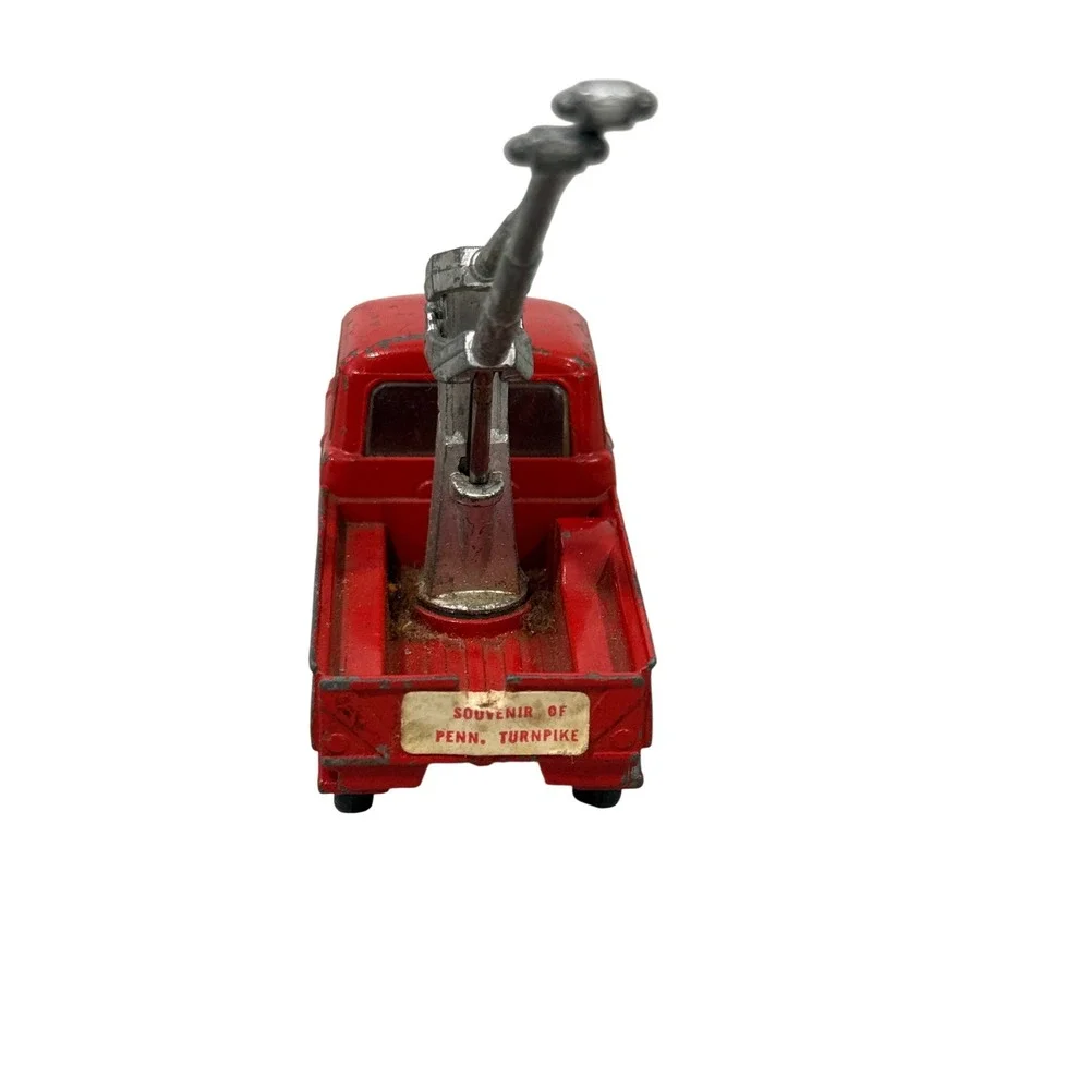 Vintage Corgi Toys Jeep FC-150 Hydraulic Tower Wagon Red Diecast Made in Britain